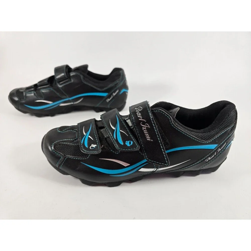 Pearl Izumi Women’s All-Road II Cycling Shoes – EUR 42 – Black/Blue - Durable